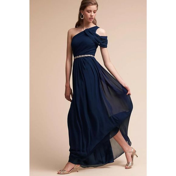 Anthropologie Donna Morgan Daydreamer Dress Size 12 - Picture 1 of 7